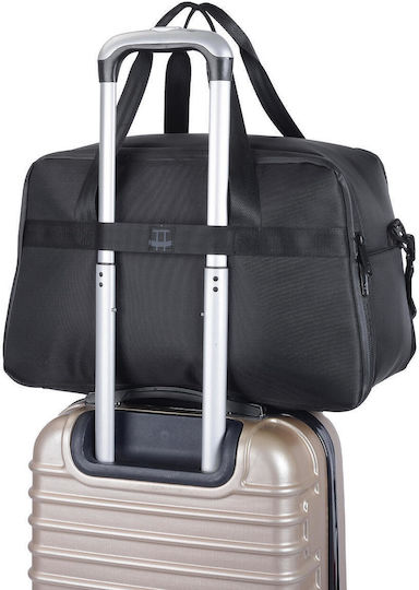 Shugon Sack Voyage 23lt Black with Wheels Fabric L45xW21xH27cm