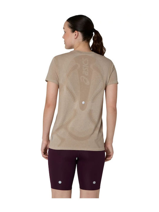 Road Seamless Short Sleeve Women's Top Grey