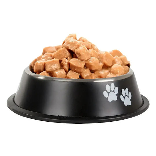 Rostfreier Stahl Futter- & Wasserschale für Hund 150ml