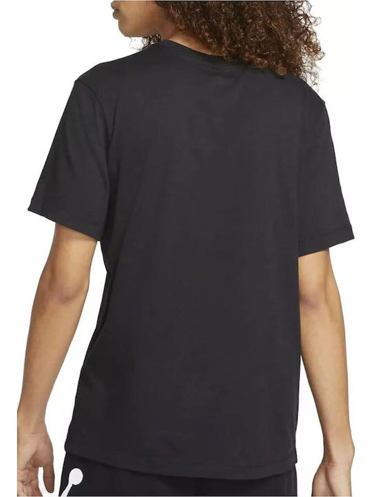 Jumpman Αθλητικό T-shirt Μαύρο