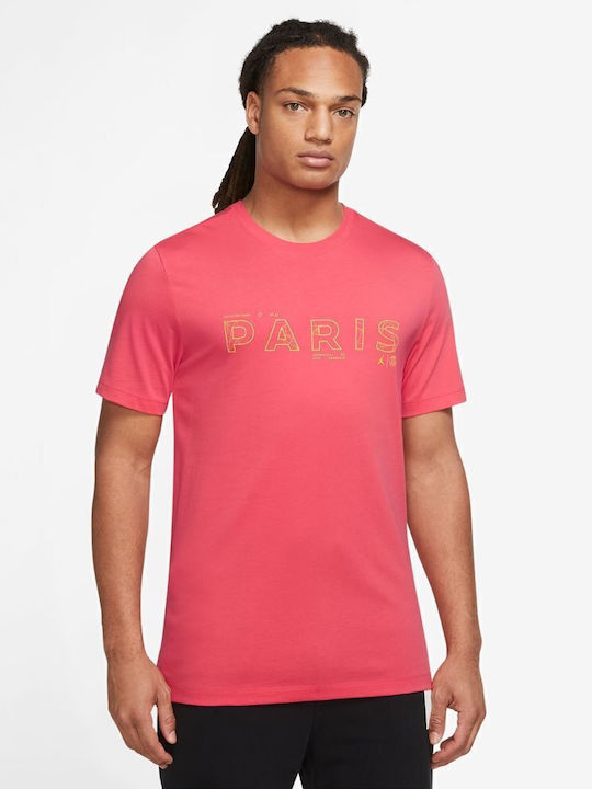 Paris Saint Germain Herrenblusen Sportlich T-Shirts Rosa