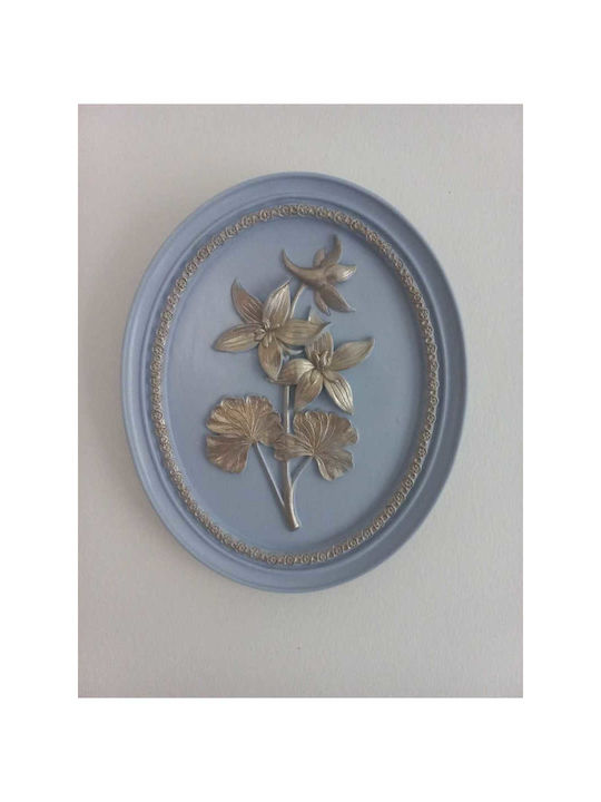 SteweHome Wall Decor Grey 21x17cm