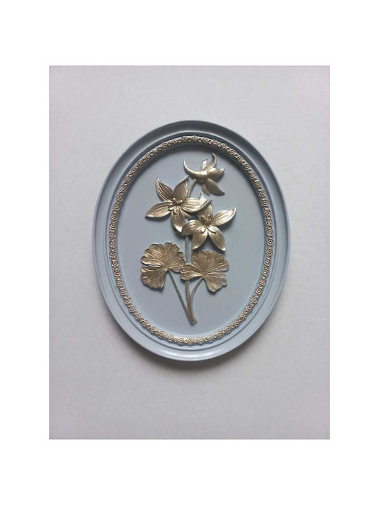 SteweHome Wall Decor Grey 21x17cm