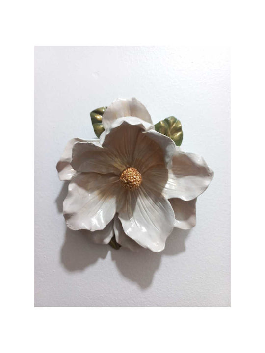 SteweHome Wall Decor Handmade Beige 16x6x16cm