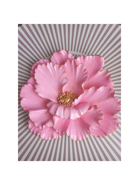 SteweHome Wall Decor Handmade Pink 20x18cm