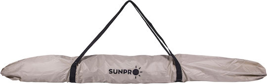 Sunpro Strandsonnenschirm Mit Durchmesser 2.2m Beige