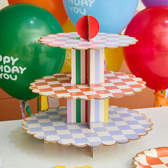 Βάση Cupcakes Πολύχρωμη Playful Brights