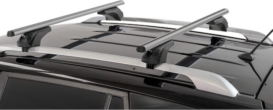Menabo Autodachträger Aluminium Ariem 1185 cm Silber Farbe Toyota Yaris Cross Xp210 5 Türen 2020 Flush oder Raised Dachreling-2 Stück 14700/mb Mp.14700/mb-114
