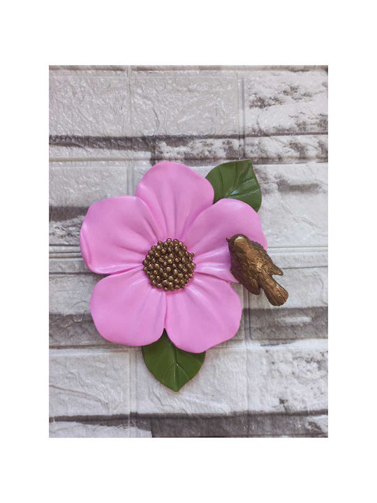 SteweHome Hanging Handmade Pink Decorative 20x17cm