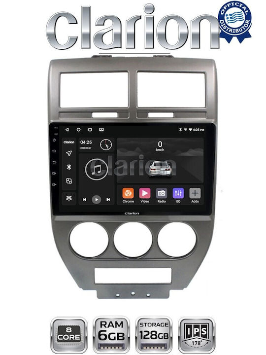 Clarion Gl53251 Oem Multimedia Auto-Audiosystem Jeep Compass 2007>2011 Carplay Android Auto Bt GPS Wifi GPRS Electriclife