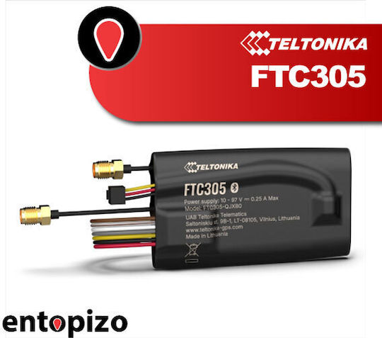 Teltonika FTC305 Waterproof IP67 GPS Tracker with 4G for Cars Motorcycles and Trucks