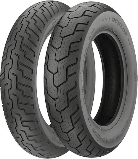 Dunlop D404 Partea Din Față 130/90-16 Q 67h Fără Cameră De Aer 650725