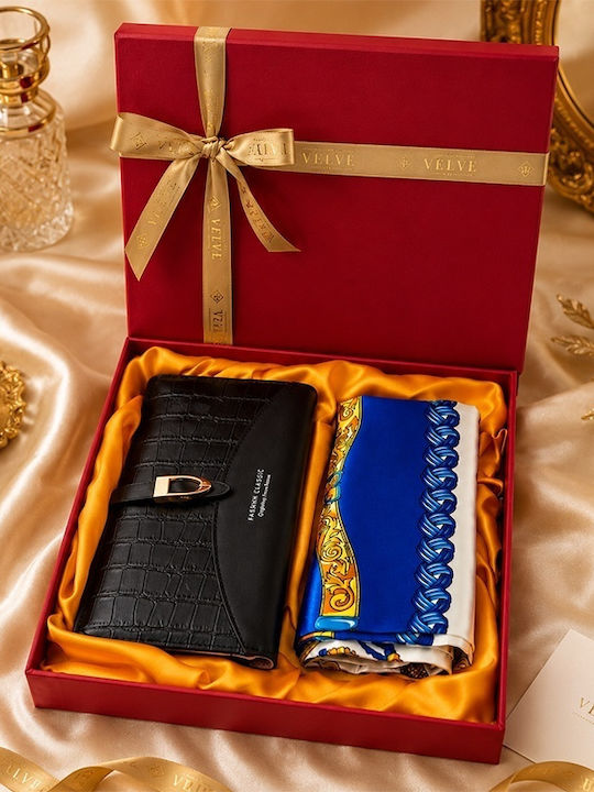 Women's Blue Card Wallet