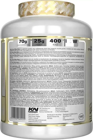 Nxt Nutrition Pure Whey Mass Molkenprotein mit Geschmack Vanille Eiscreme 3.2kg
