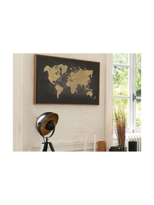 Διακοσμητικοί Πίνακες World Frame Foil Canvas 58x88 Atmosphera 162269