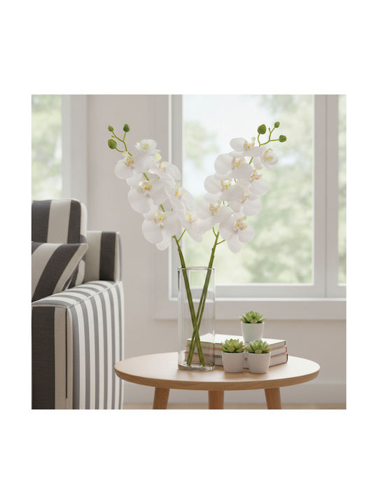 Artificial Orchid Branch 96 Cm White