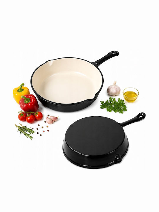 Krisberg Cast Iron Pan with Enamel Coating 20cm