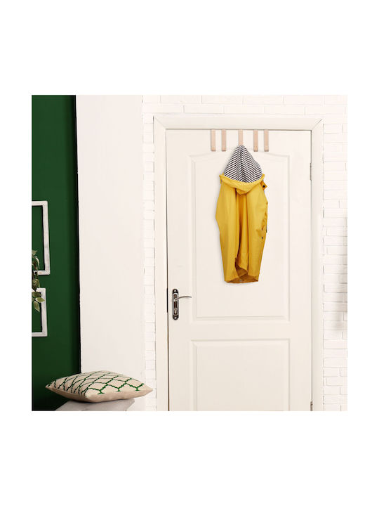 Relaxdays Door Hook Single Slot 13x6x2.5cm