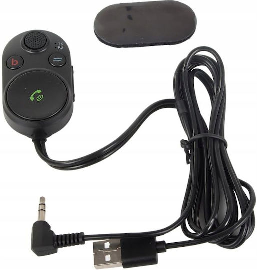 Bluetooth Πομπός Αυτοκινήτου Adapter Blow Bt5.3 Aux Usb Aria Trade