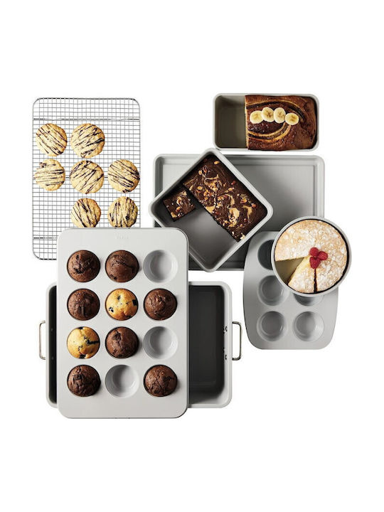 Tefal Formă De Patiserie Din Ceramică 8 Bucăți