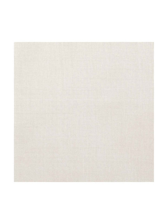 vidaXL Set Vorhänge mit Oberer Registerkarte Creme 140x140cm