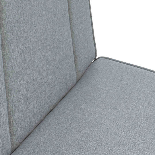 Multifunctional Bean Bag Chair Light Gray 50x73x60cm