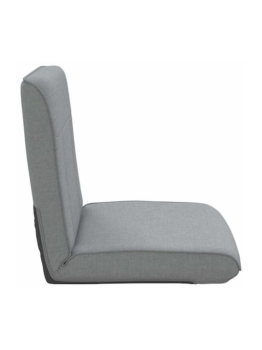 Vielseitiger Sitzsack Pouf Offenes Grau 50x73x60cm
