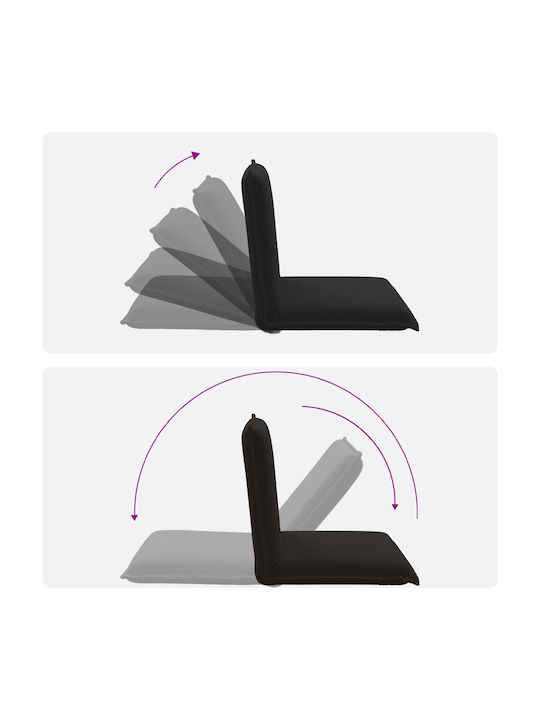 Πολυμορφική Πουφ Πολυθρόνα Μαύρο 54x64x59cm