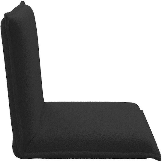 Vielseitiger Sitzsack Pouf Schwarz 54x64x59cm