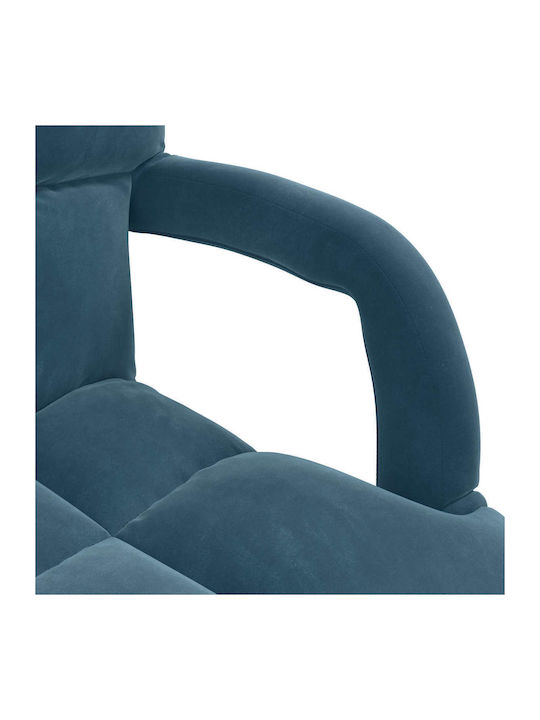Multifunctional Bean Bag Chair Blue 58x62x58cm