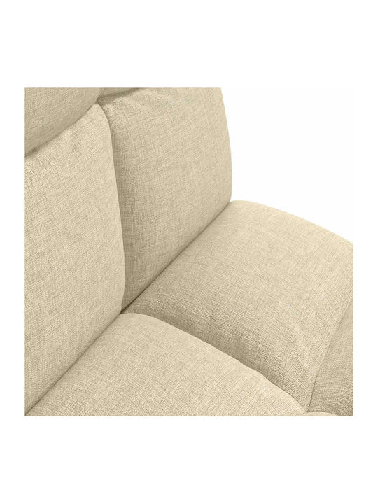 Fotoliu Puf Polimorfic Crem 50x61x57cm