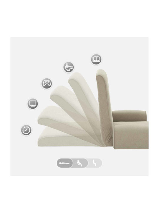 Vielseitiger Sitzsack Pouf Sand 68x51x56cm