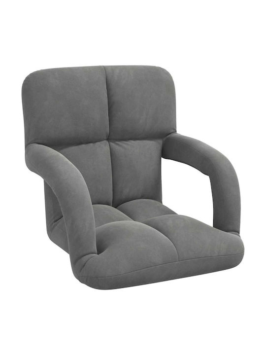 Vielseitiger Sitzsack Pouf Dunkelgrau 58x62x58cm