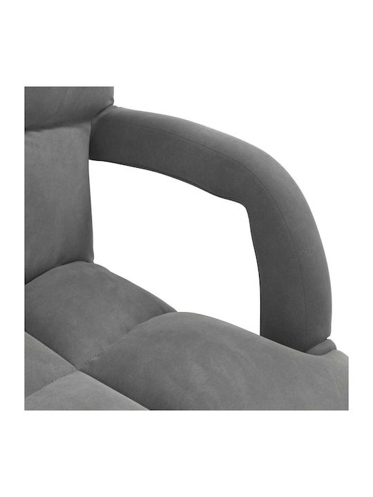 Vielseitiger Sitzsack Pouf Dunkelgrau 58x62x58cm