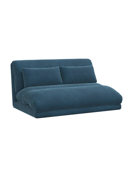 Vielseitiger Sitzsack Pouf Blau 110x82x55cm