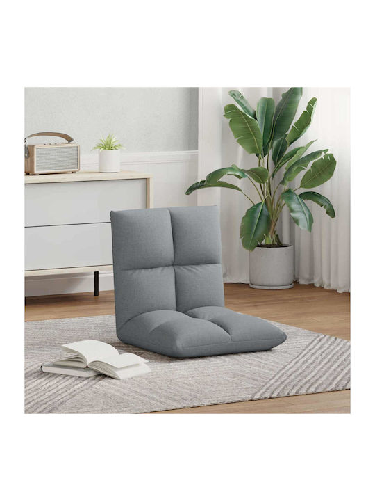 Multifunctional Bean Bag Chair Light Gray 50x61x57cm