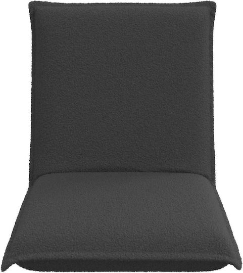Vielseitiger Sitzsack Pouf Dunkelgrau 54x64x59cm