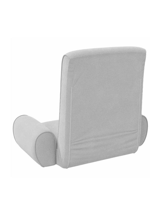 Vielseitiger Sitzsack Pouf Offenes Grau 68x51x56cm