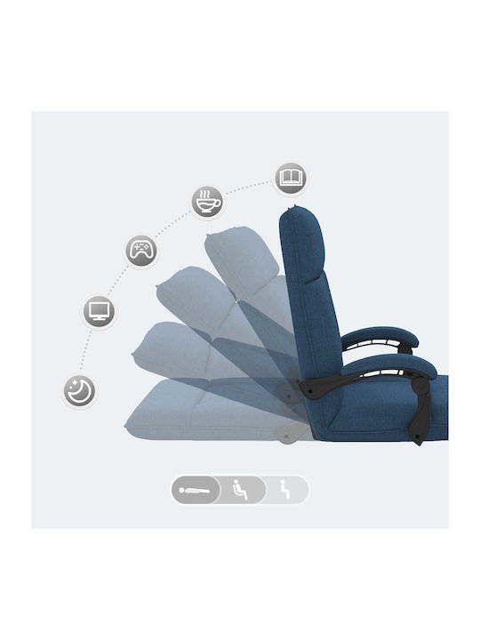 Vielseitiger Sitzsack Pouf Blaue 66x66x80cm