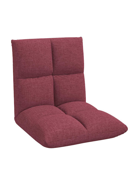 Vielseitiger Sitzsack Pouf Rote 50x61x57cm