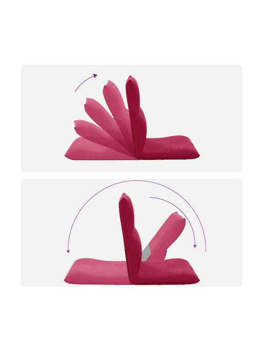 Vielseitiger Sitzsack Pouf Rote 46x50x61cm
