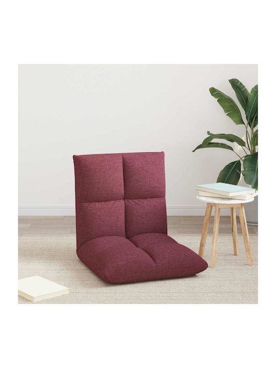 Vielseitiger Sitzsack Pouf Rote 50x61x57cm