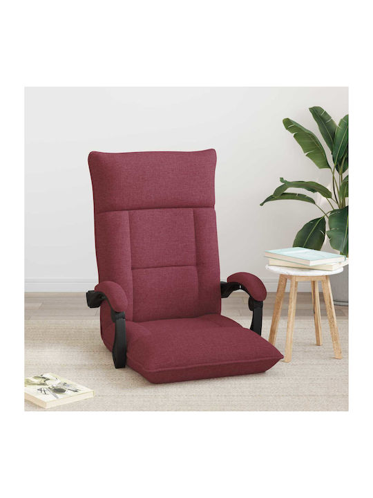 Vielseitiger Sitzsack Pouf Rote 66x66x80cm