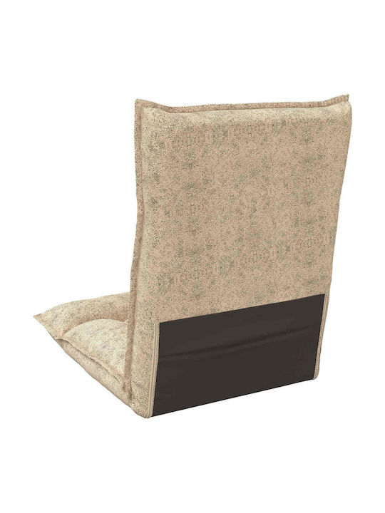 Vielseitiger Sitzsack Pouf Offenes Grau 55x61x70cm