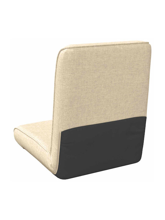 Vielseitiger Sitzsack Pouf Sessel Crem 50x73x60cm