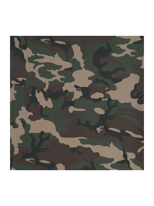 Многофункционален Пуф Кресло Вoенно Зелено 66x66x80cm