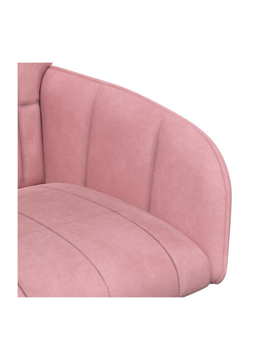 Velvet Pink Dining Armchairs 2 Pieces 57x50x85 cm