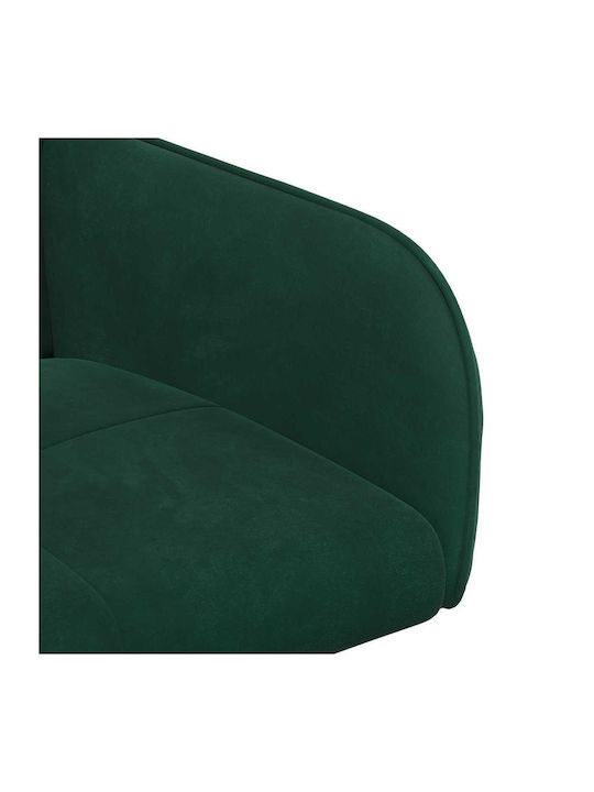 Velvet Green Dining Armchairs 2 Pieces 59x56.5x86cm