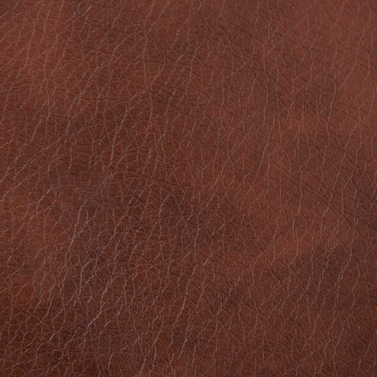 Dining Armchairs With Brown Artificial Leather Upholstery 2 Pieces 57x50x85cm