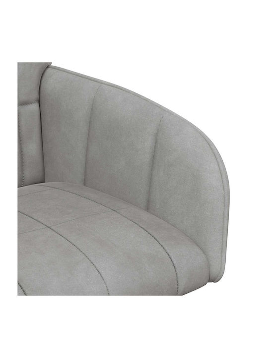 Dining Velvet Grey Armchairs 2 Pieces 57x50x85 cm